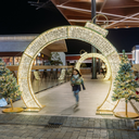 Arche illuminée "Otaki" - leds blanc chaud - 270 x 310 x 20 cm - 24V