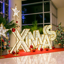 XMAS illuminé "Moa" - leds blanc chaud - 150 x 300 x 30 cm - 24V