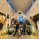 Arche illuminée "Ithaca" - leds blanc chaud - 360 x 415 cm - 24V