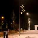 Motif lumineux "Loma" - leds blanc chaud - 75 x 150 cm - 24V