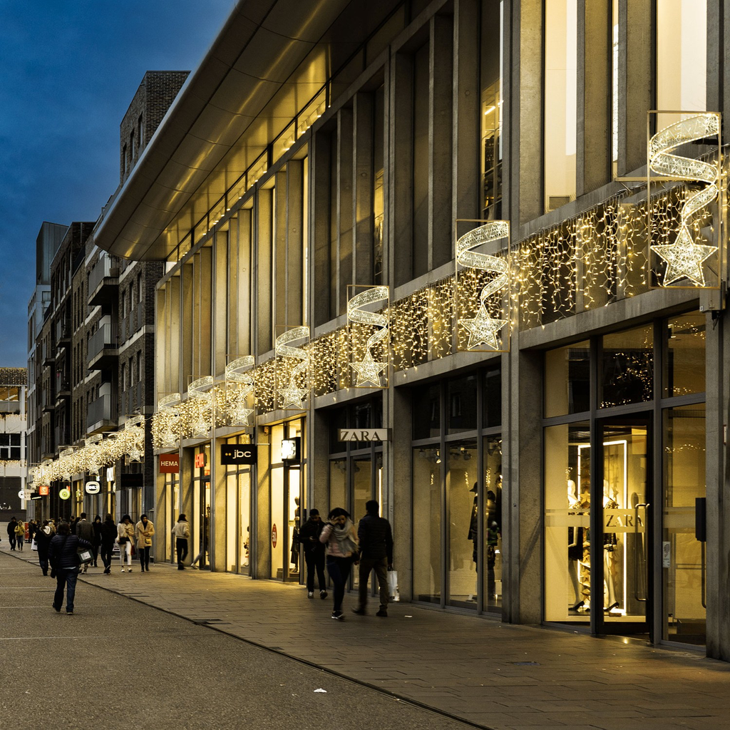 Motif lumineux "Tirana" - leds blanc chaud - 155 x 65 cm - 24V