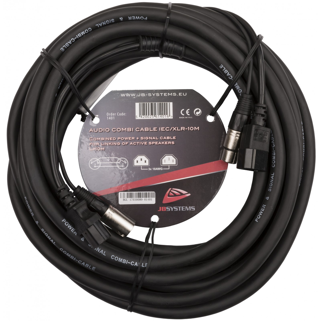 AUDIO COMBI CABLE SCHUKO/XLR-5M