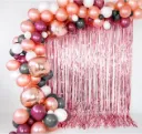 Party Curtain Backdrop - Rose Gold (VENTE)