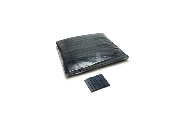 Slowfall Confetti Rectangles 55x17mm - Black